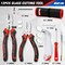 Glass Cutters Tools, Glass Cutter 2-20MM, 8" Glass Running Pliers with Curved Jaws, 6" Breaker Grozer Pliers, Glass Cutting Tool for Stained Glass, Tiles, Mosaic Cutting